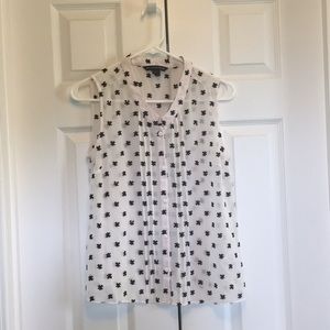 US Size 4 French Connection Sheer Top
